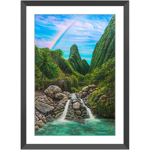 "Iao Valley" Framed Prints