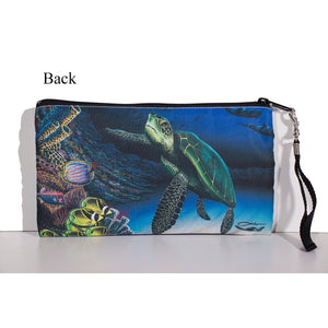 "Honu Reef" Clutch Bag - SeboArt.com