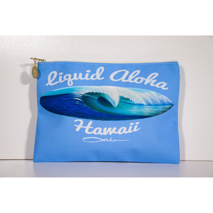 "Liquid Aloha" Accessories Pouch - SeboArt.com