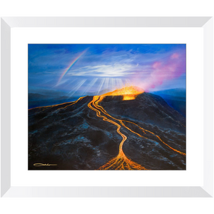 "Mauna Loa Dream" Framed Prints