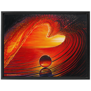 "Love" Framed Traditional Stretched Canvas