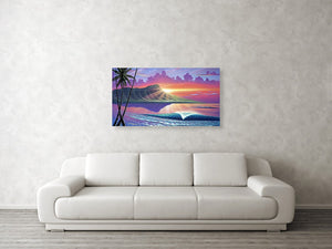 "Early Waikiki" Limited Edition Fine Art Giclee
