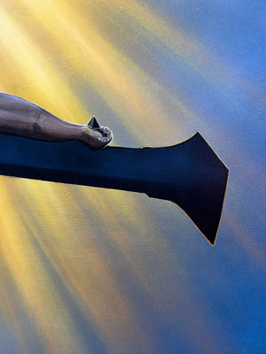 “Eternal Love” ” Original Painting on 48” x 60” canvas