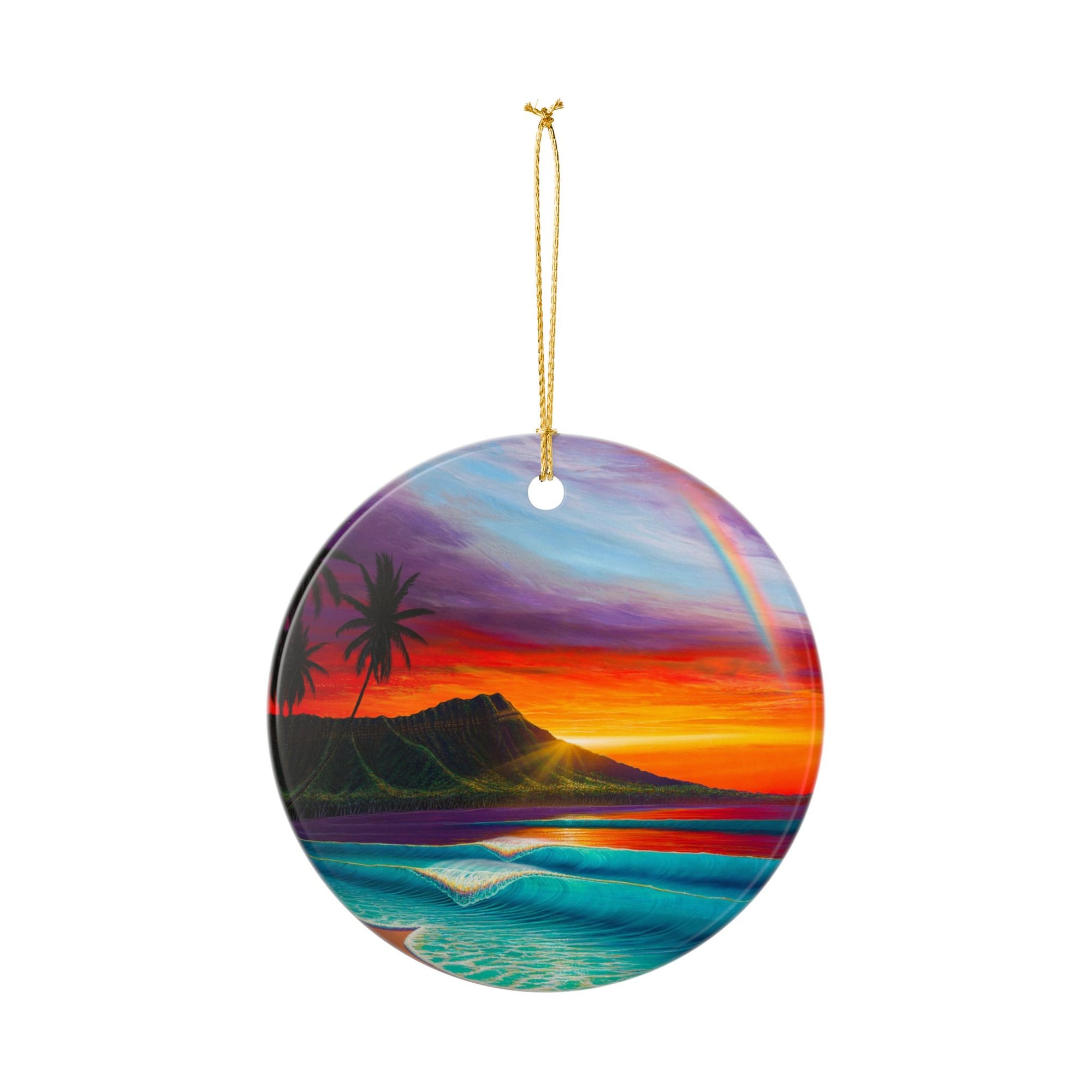 "Rising Tide" Ceramic Ornament