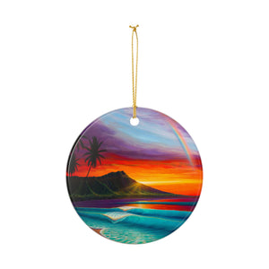 "Rising Tide" Ceramic Ornament