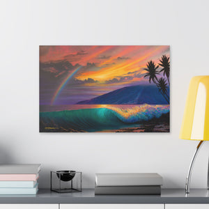 "Kihei Dream" Stretched Canvas Print