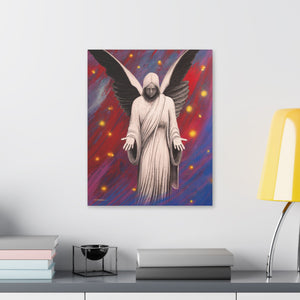 "Angel Of Peace" Stretched Canvas Print