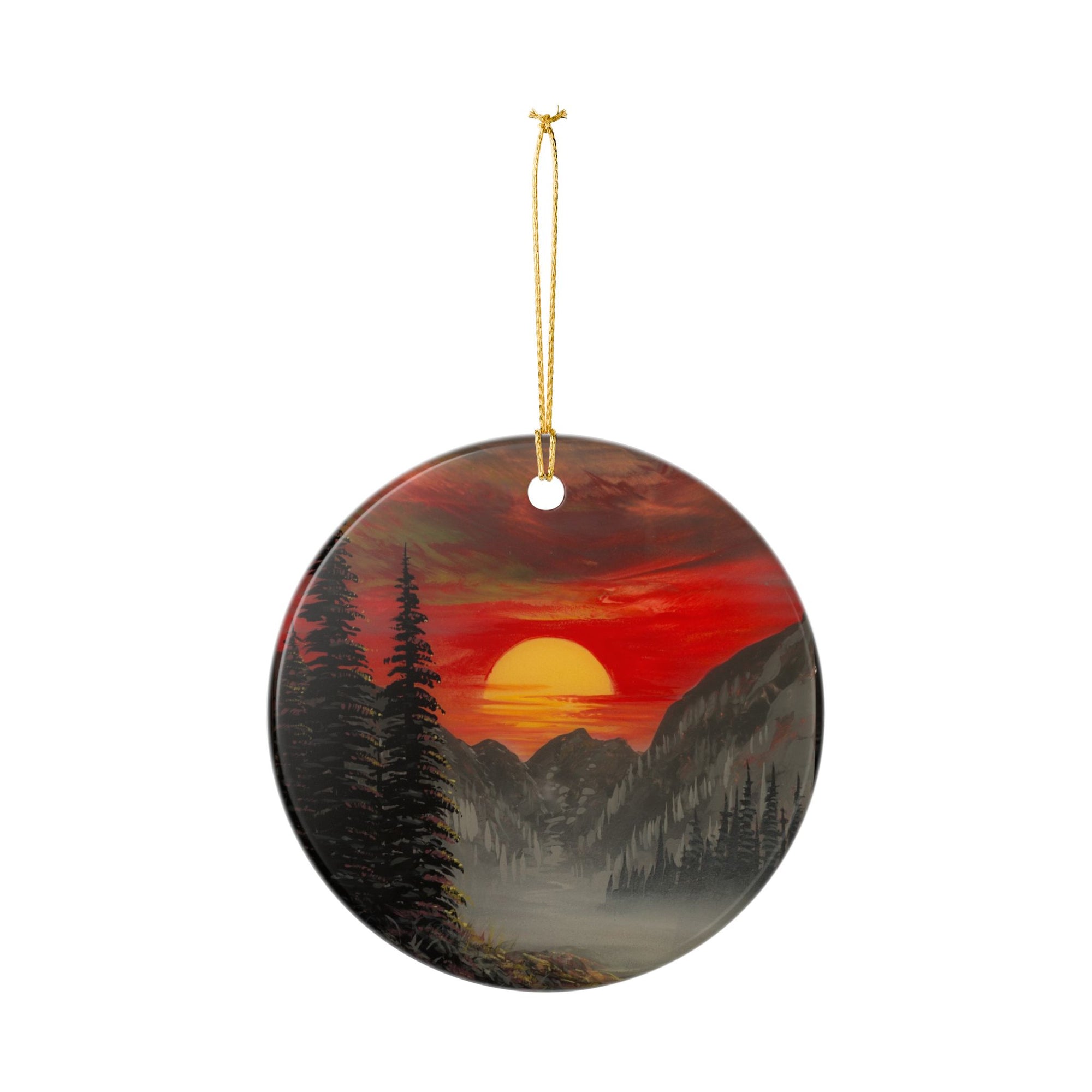 "Warmth Of Spring" Ceramic Ornament