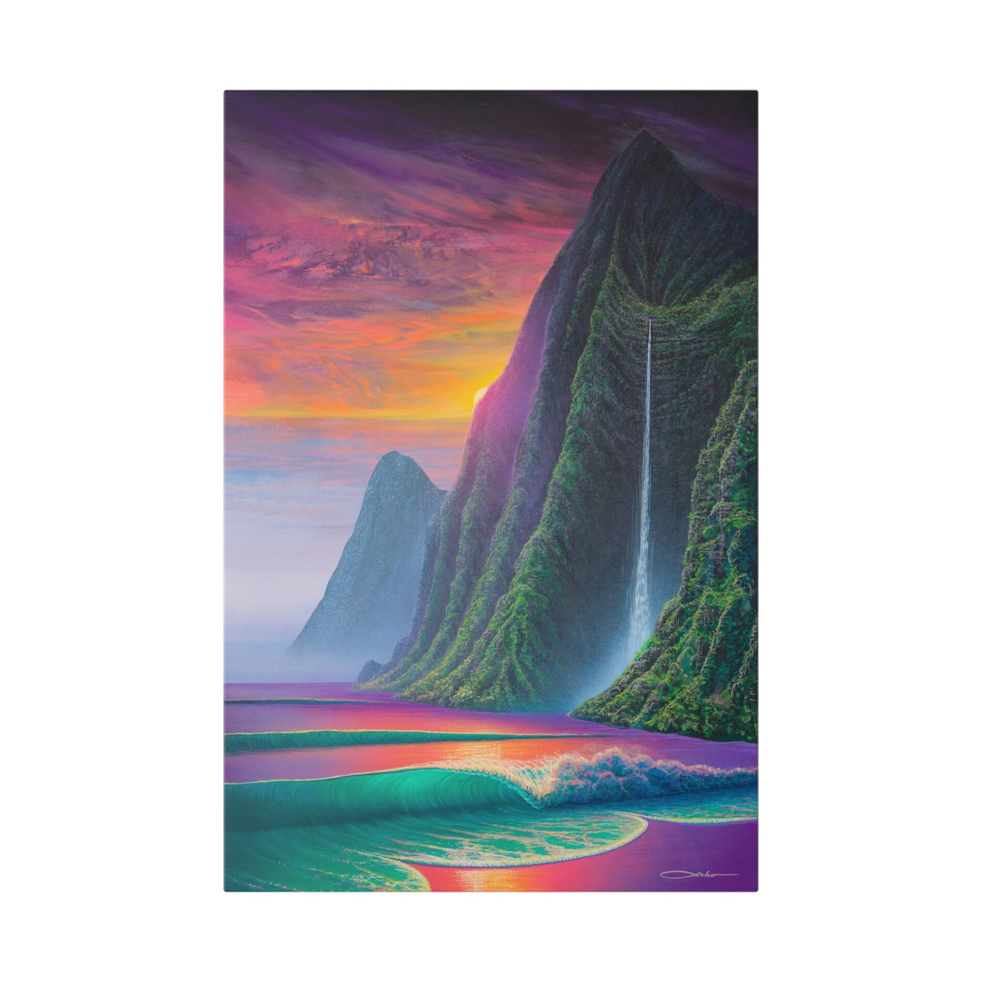 "Morning Star" Stretched Canvas Print