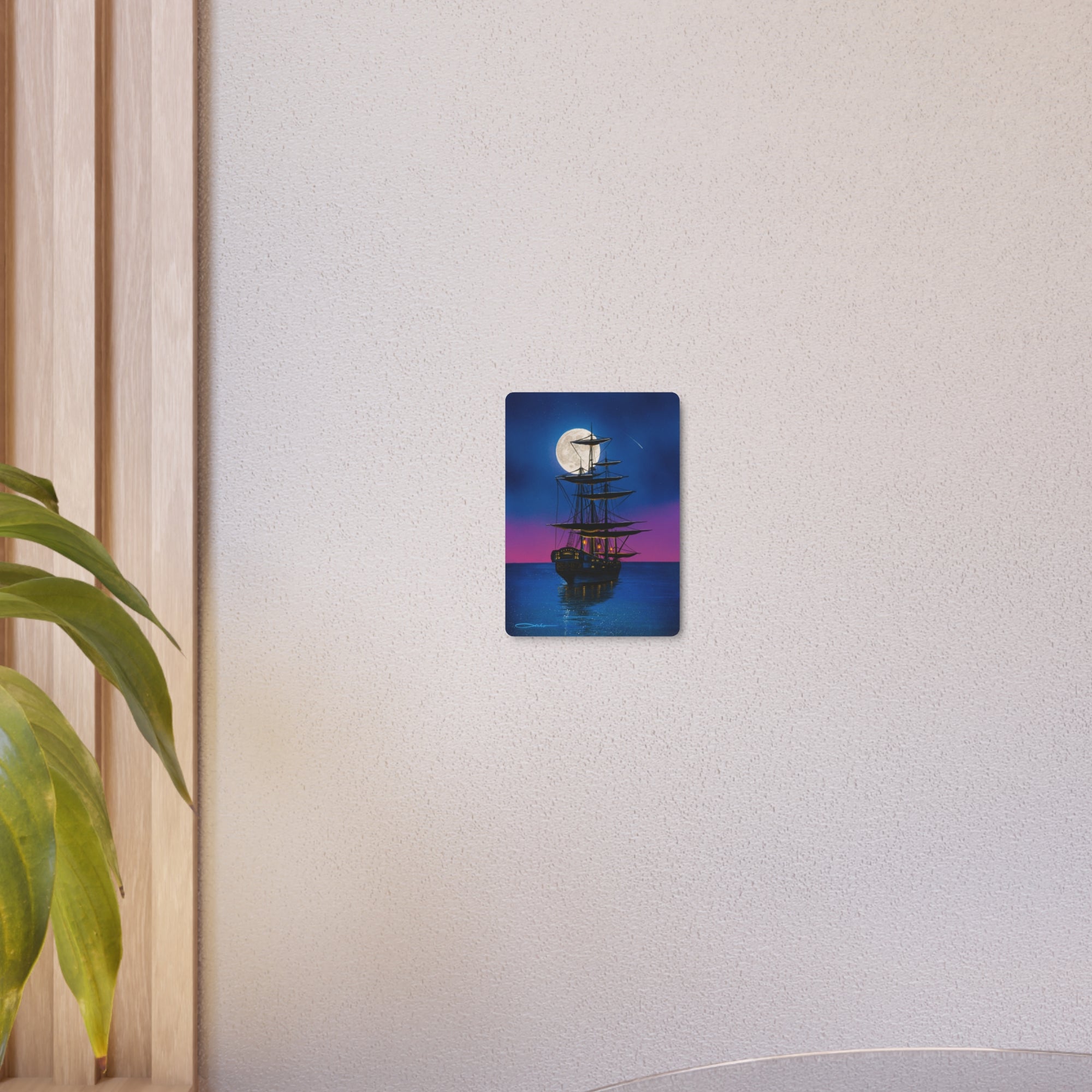 "Sailing On A Dream" Metal Print