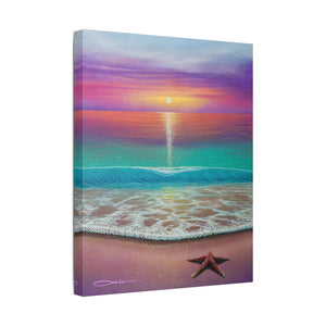 "Wishing On A Star" Stretched Canvas Print