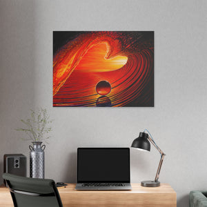 "Love" Stretched Canvas Print
