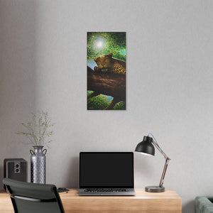 "Fluffy" Stretched Canvas Print