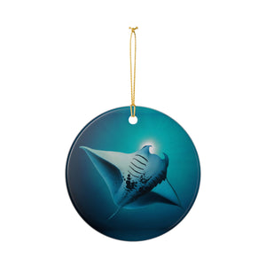 "Free Spirit" Ceramic Ornament