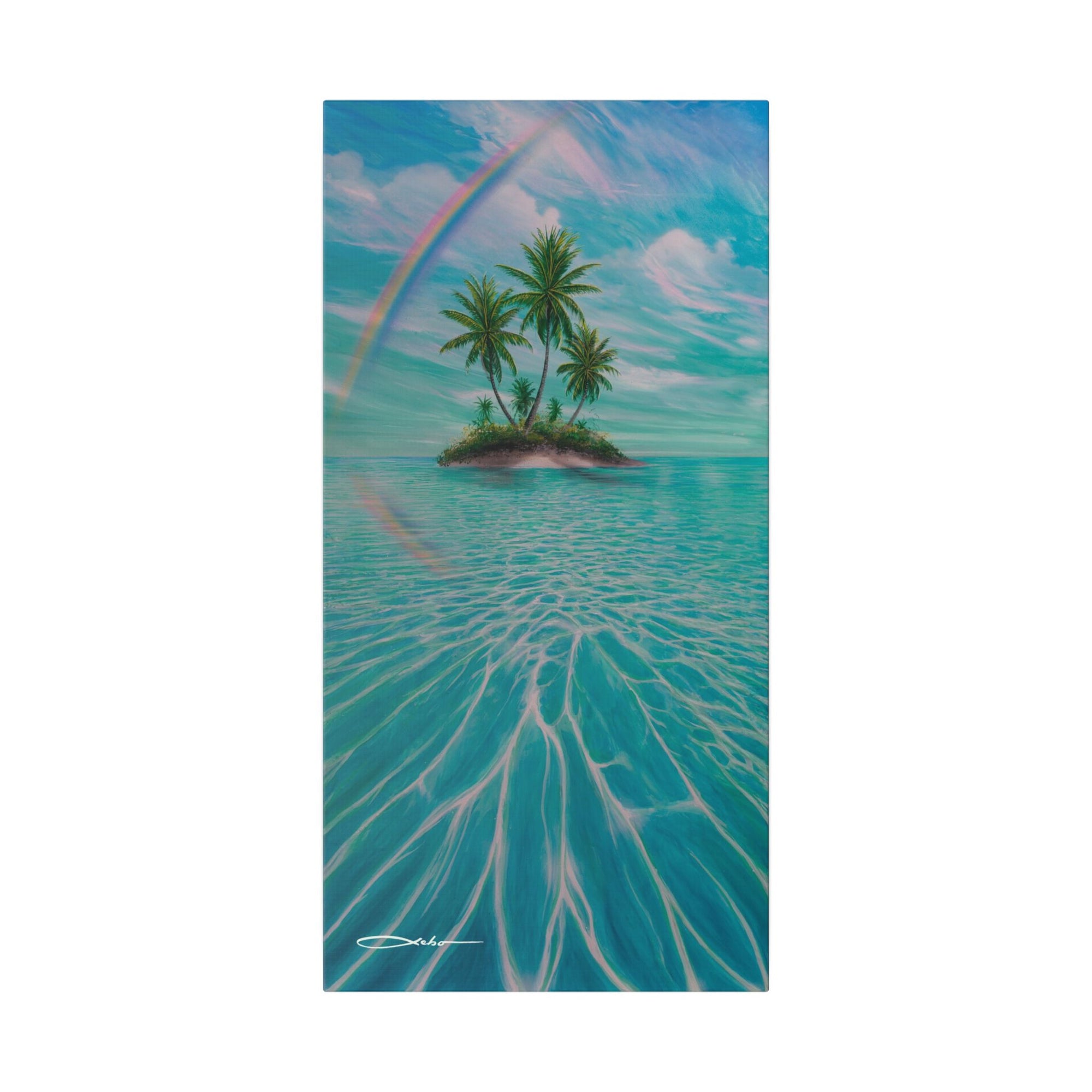 "Paradise" Stretched Canvas Print