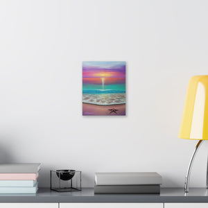 "Wishing On A Star" Stretched Canvas Print