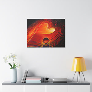 "Love" Stretched Canvas Print