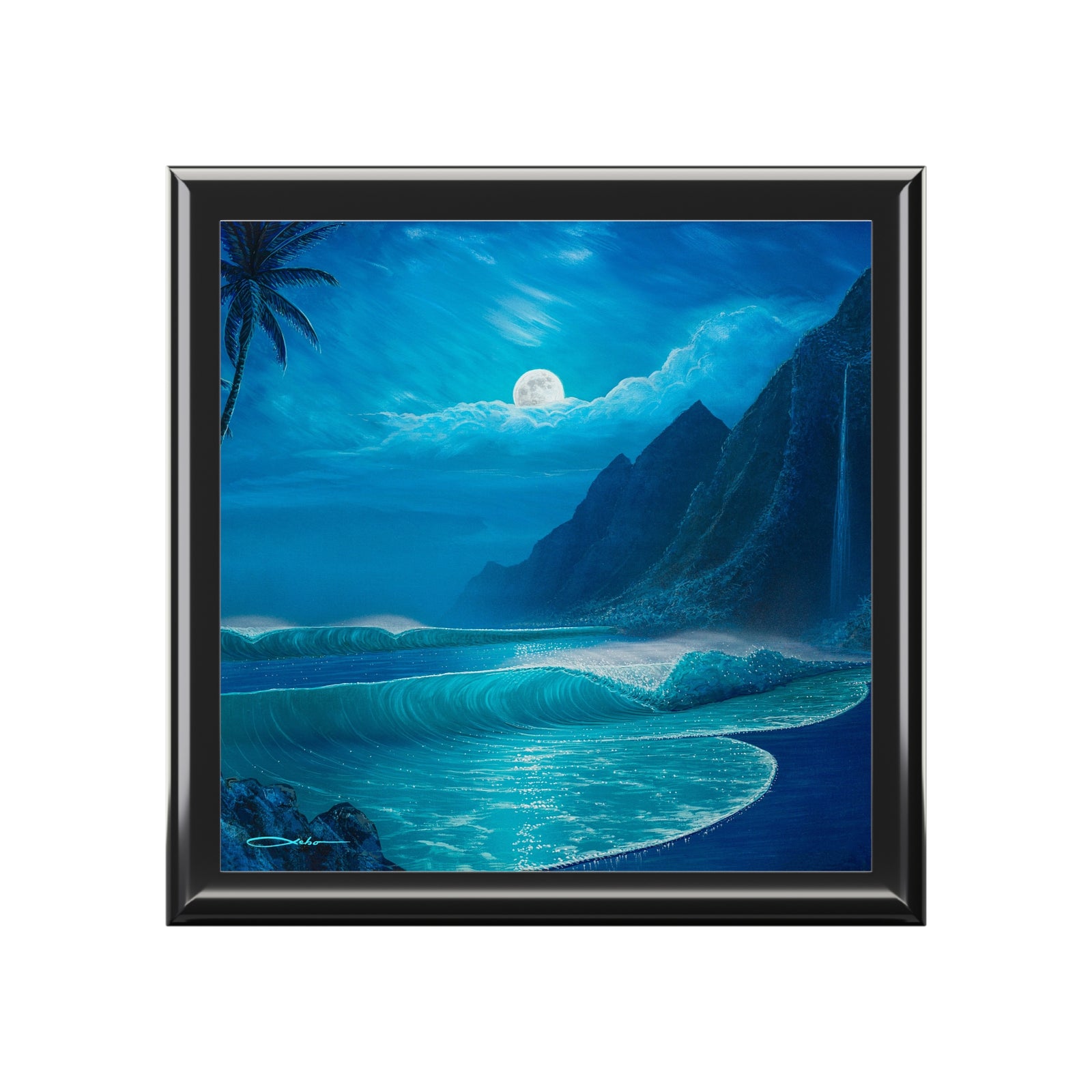 "Elegance Of The Moon" Jewelry Box