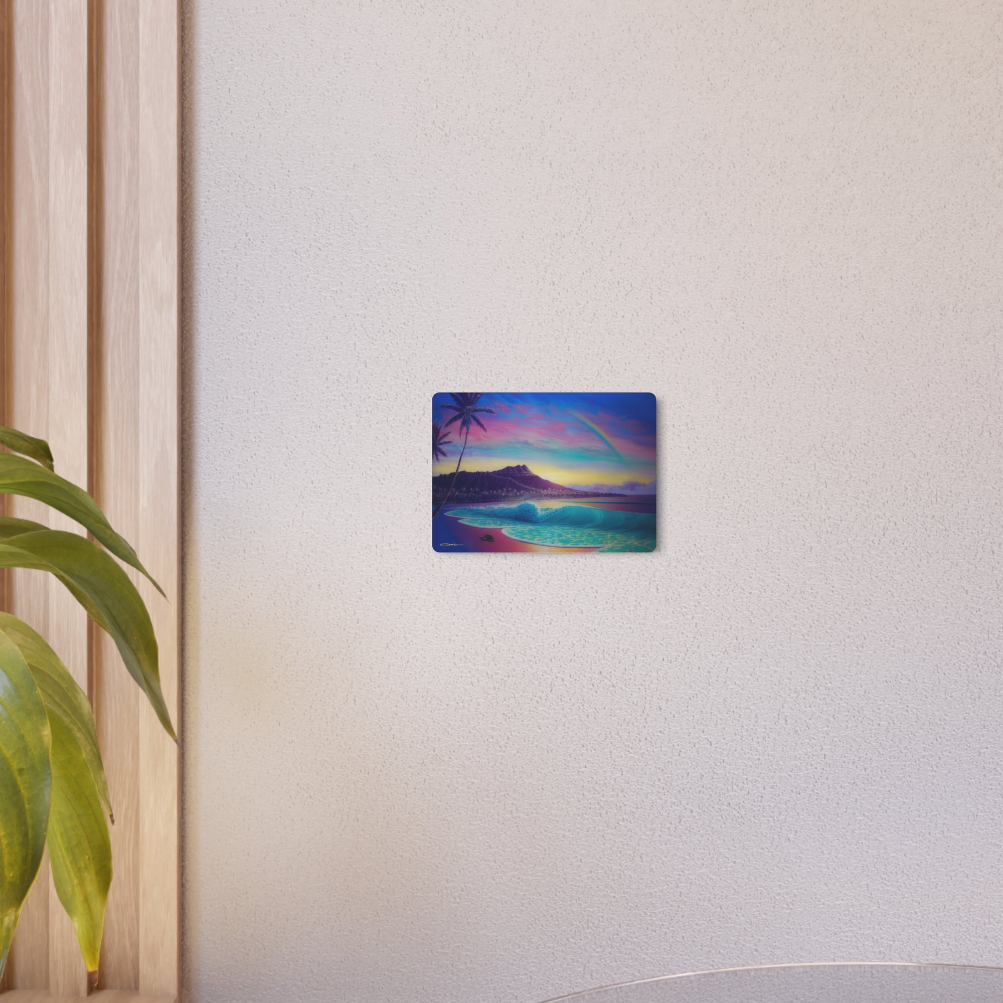 "Blissful Waikiki" Metal Print