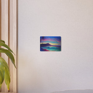 "Blissful Waikiki" Metal Print