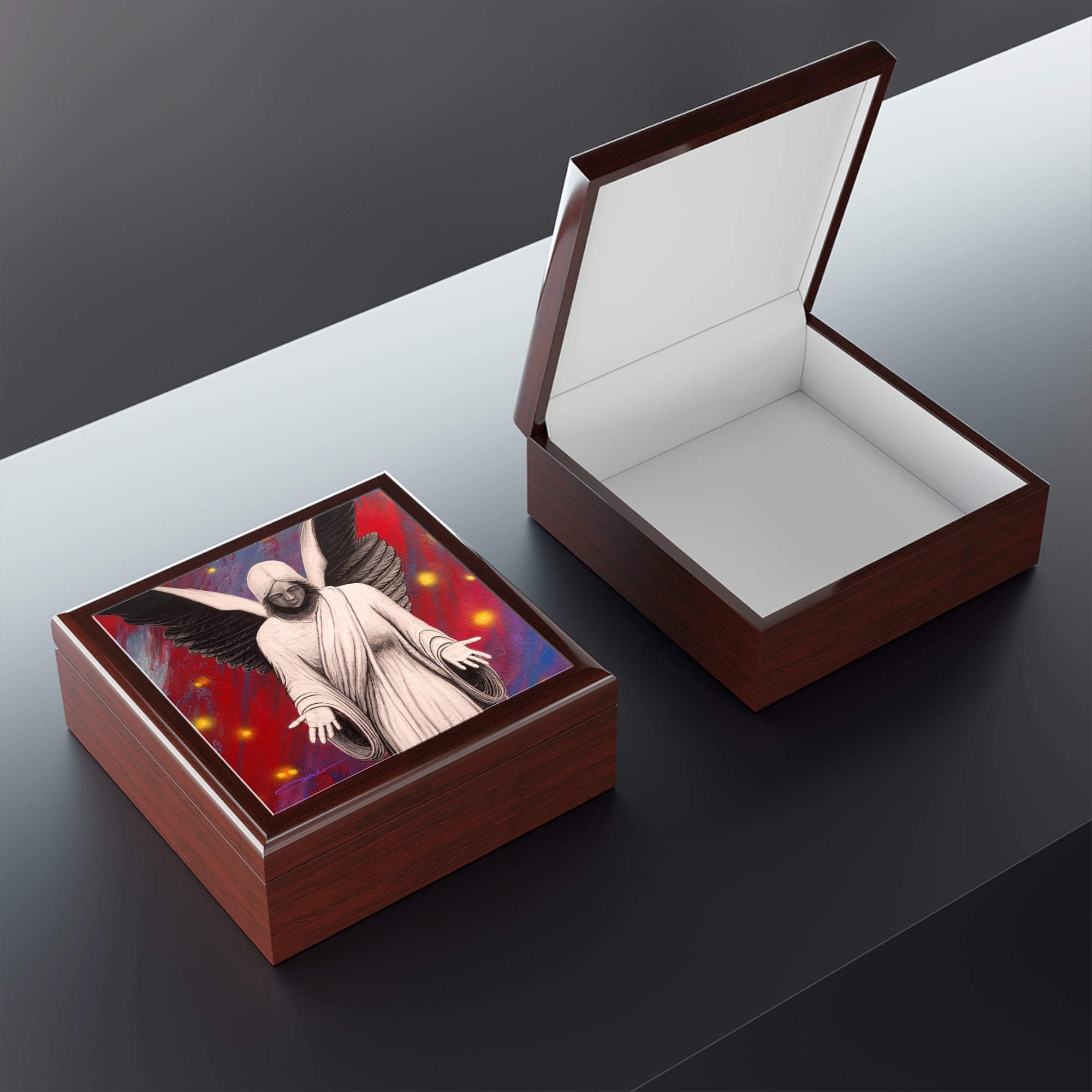 "Angel Of Peace" Jewelry Box