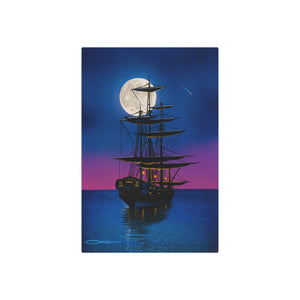 "Sailing On A Dream" Metal Print