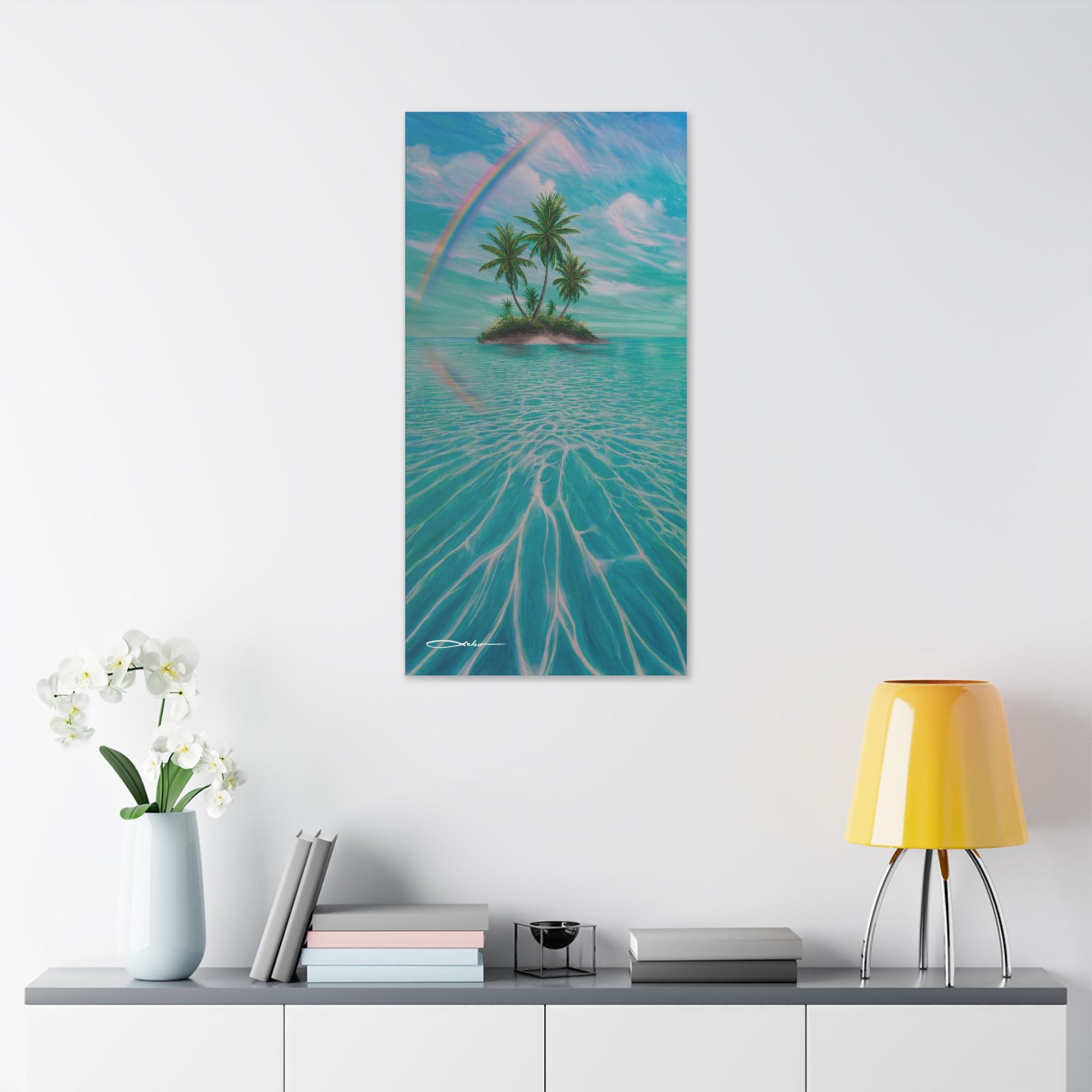 "Paradise" Stretched Canvas Print