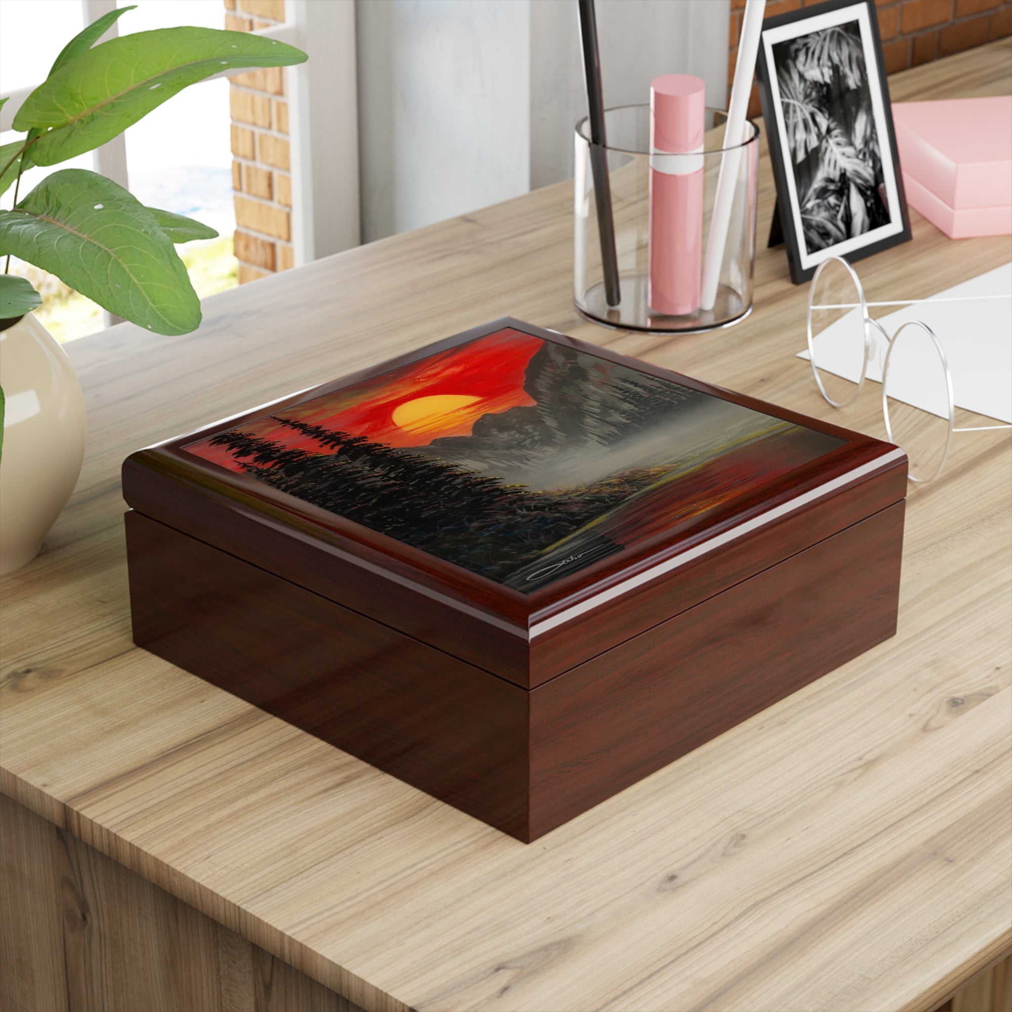 "Warmth Of Spring" Jewelry Box