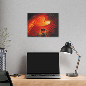 "Love" Stretched Canvas Print