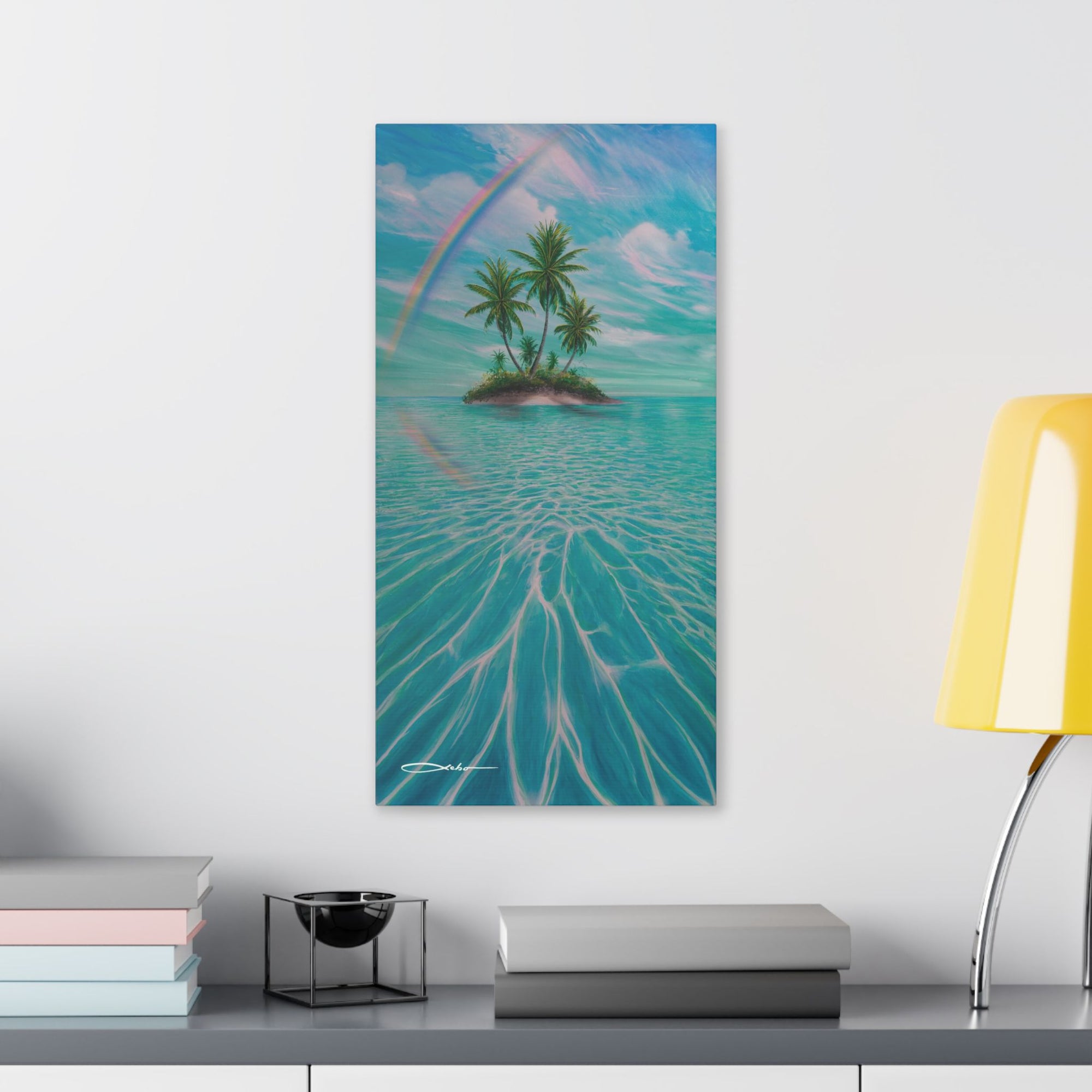 "Paradise" Stretched Canvas Print