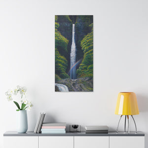 "Kauai Falls" Stretched Canvas Print