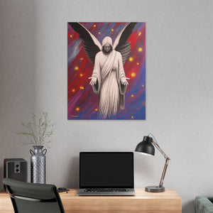 "Angel Of Peace" Stretched Canvas Print