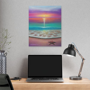 "Wishing On A Star" Stretched Canvas Print