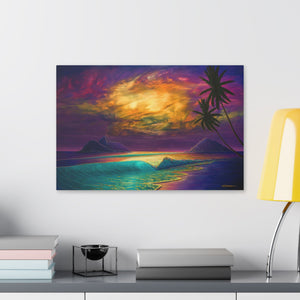 "Heaven's Gate" Stretched Canvas Print
