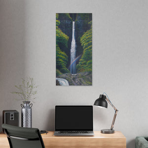 "Kauai Falls" Stretched Canvas Print