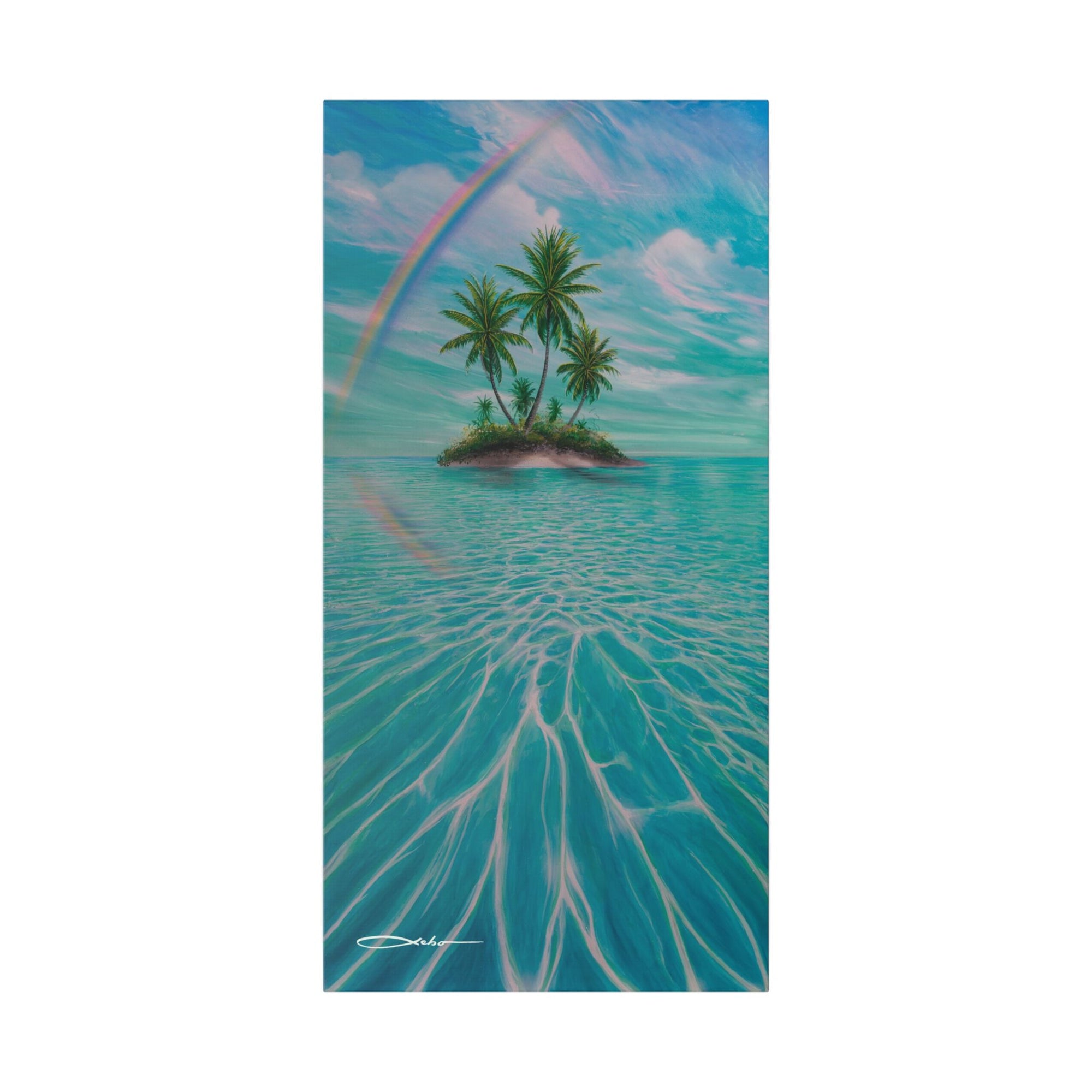 "Paradise" Stretched Canvas Print