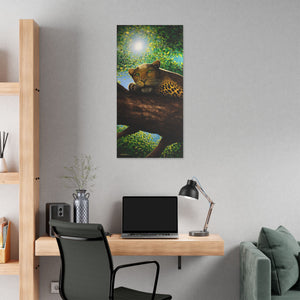 "Fluffy" Stretched Canvas Print