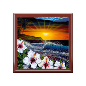 "Ehukai Beach" Jewelry Box