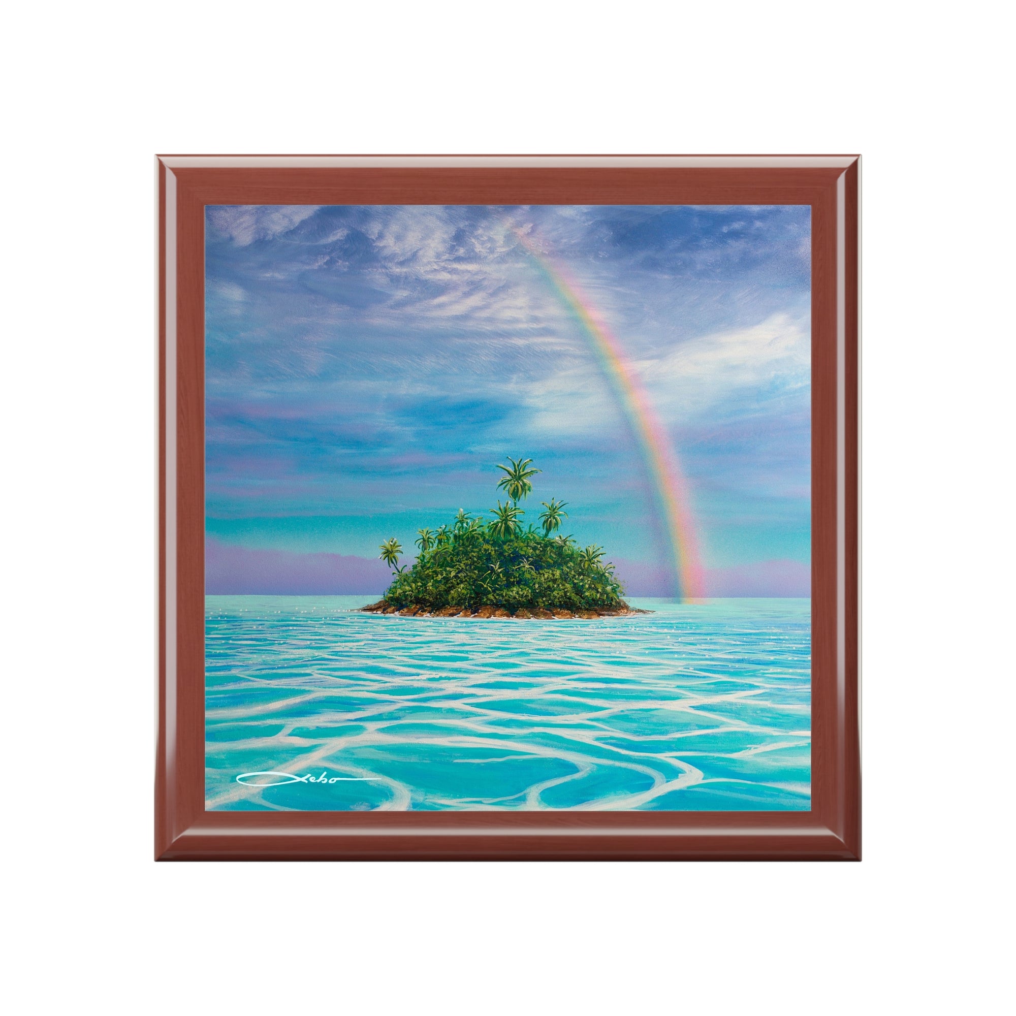 "Heaven's Lagoon" Jewelry Box