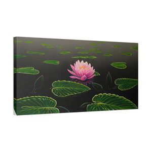 "Pink Sparkle" Stretched Canvas Print