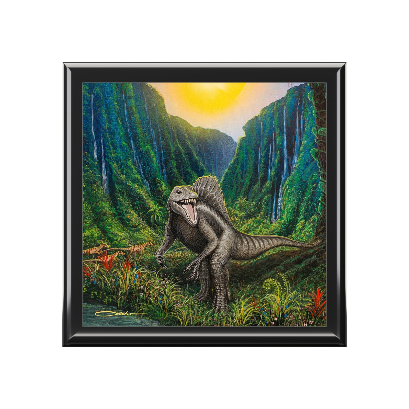 "Jurassic Valley" Jewelry Box