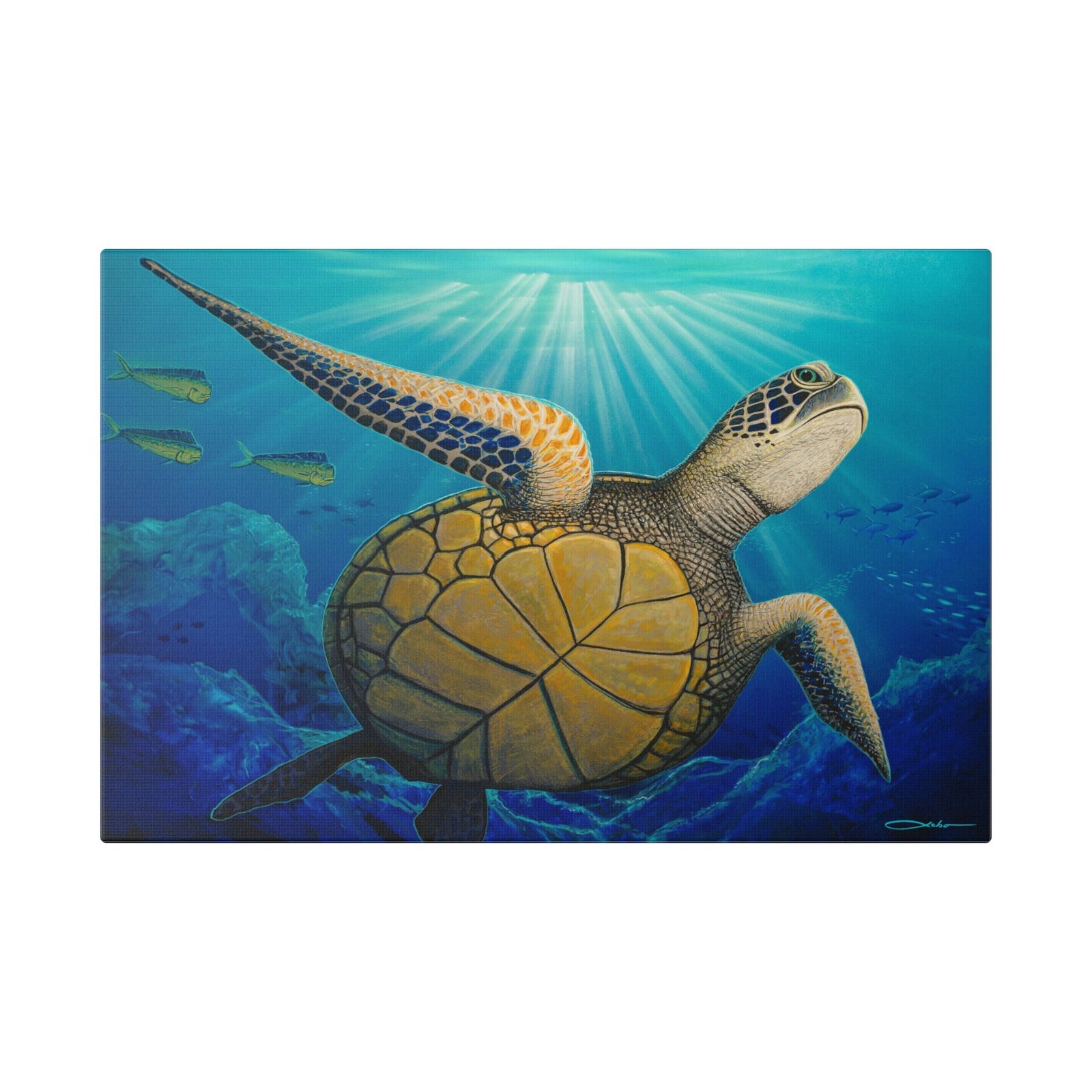 "Freedom" Stretched Canvas Print