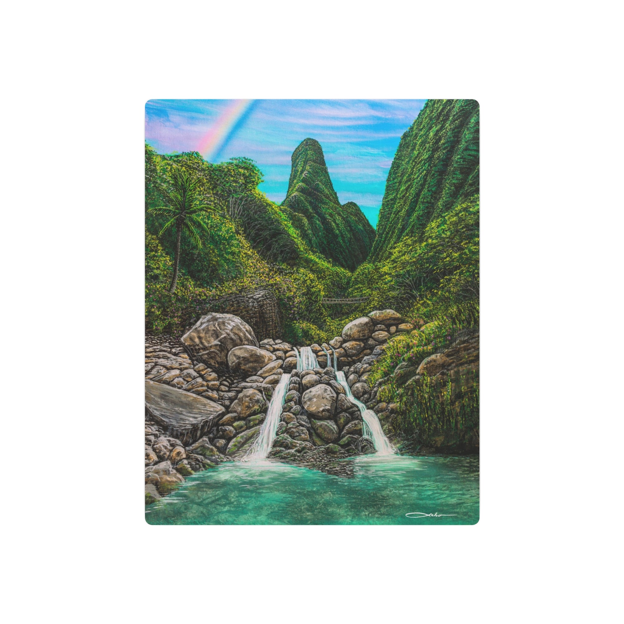 "Iao Valley" Metal Print