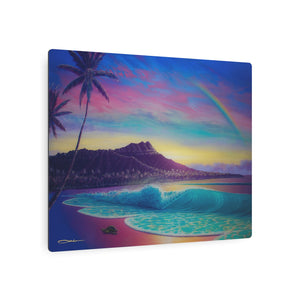 "Blissful Waikiki" Metal Print