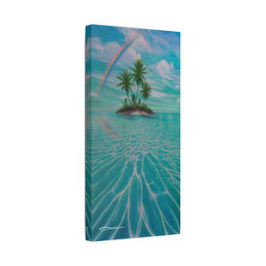 "Paradise" Stretched Canvas Print