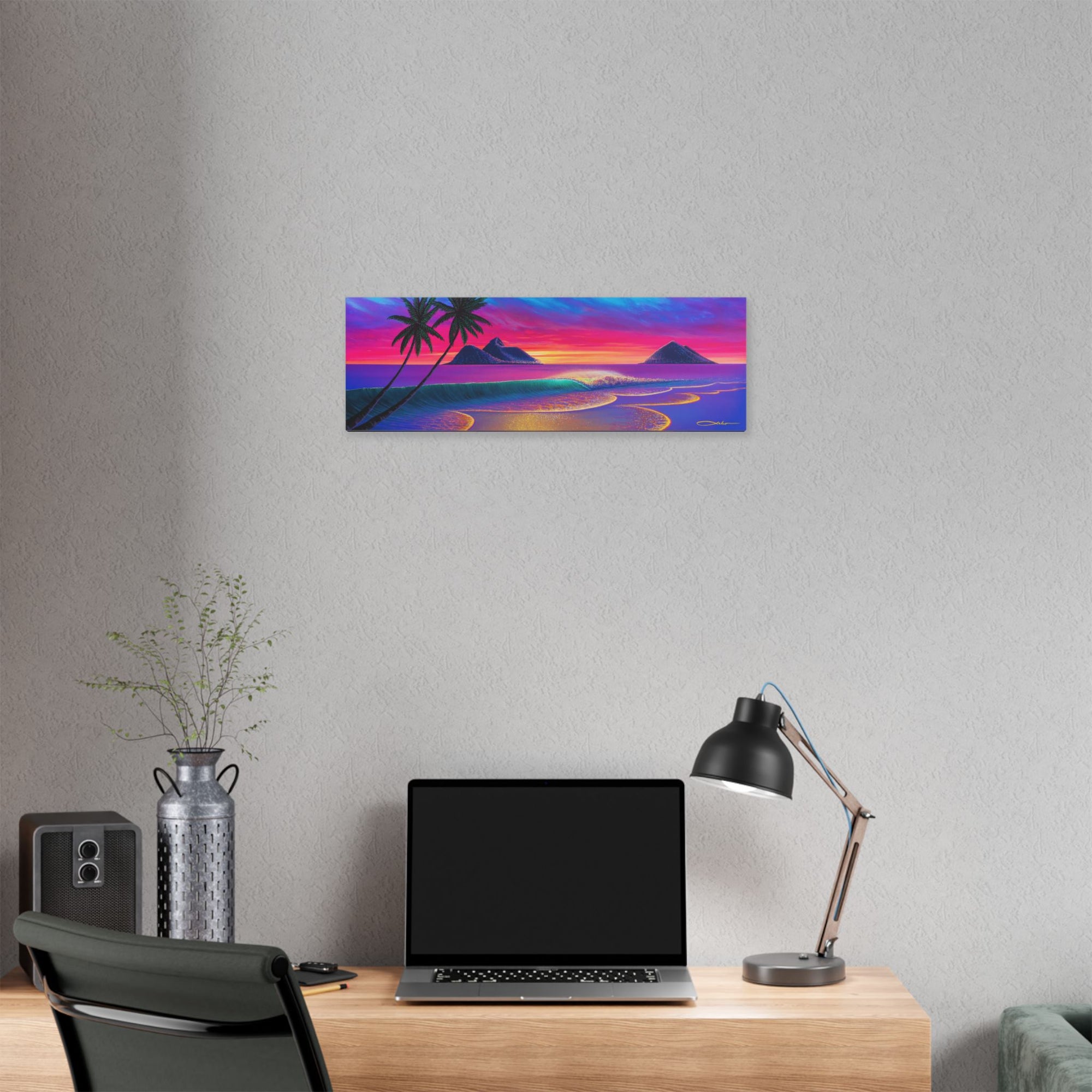"Morning's Grace" Stretched Canvas Print