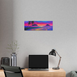 "Morning's Grace" Stretched Canvas Print