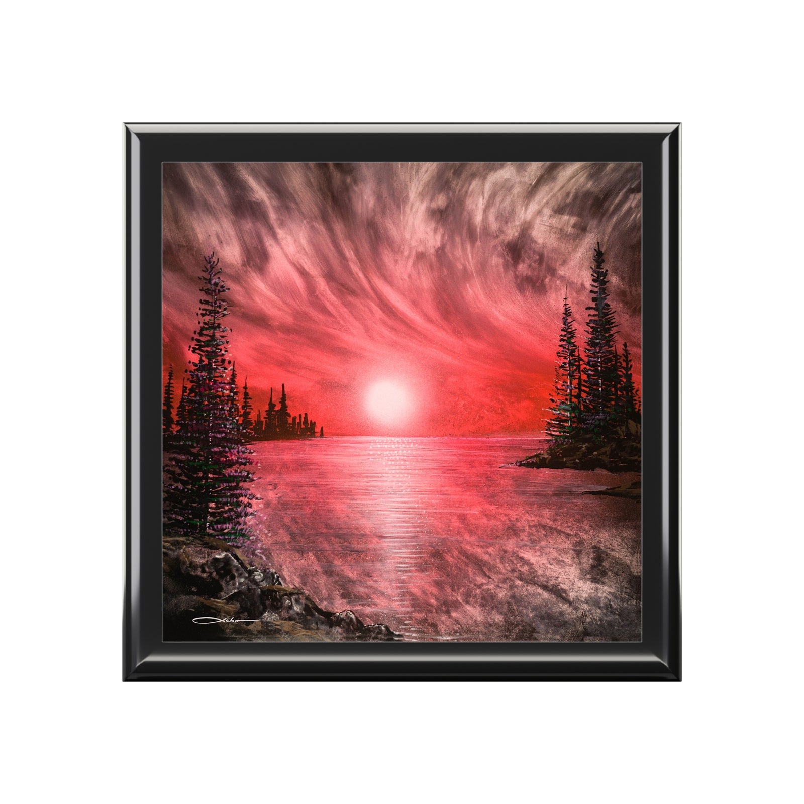 "Summer Begins" Jewelry Box