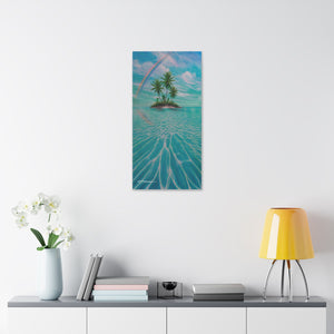 "Paradise" Stretched Canvas Print