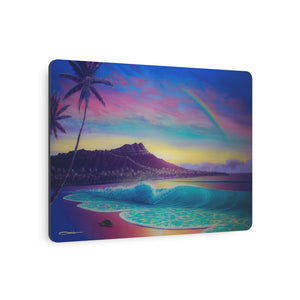 "Blissful Waikiki" Metal Print